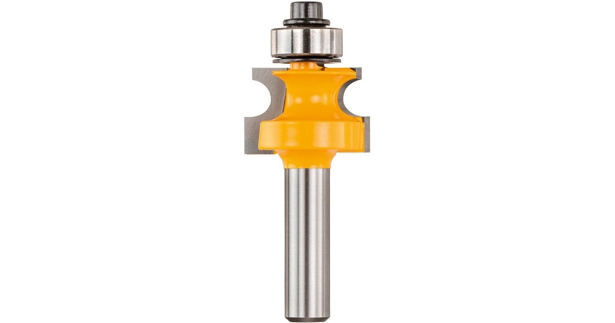 DeWALT Droogbouwfrees DT6622 5 stuks houtfrees met geleidingpunt 1/4 inch met geoptimaliseerd golfdesign