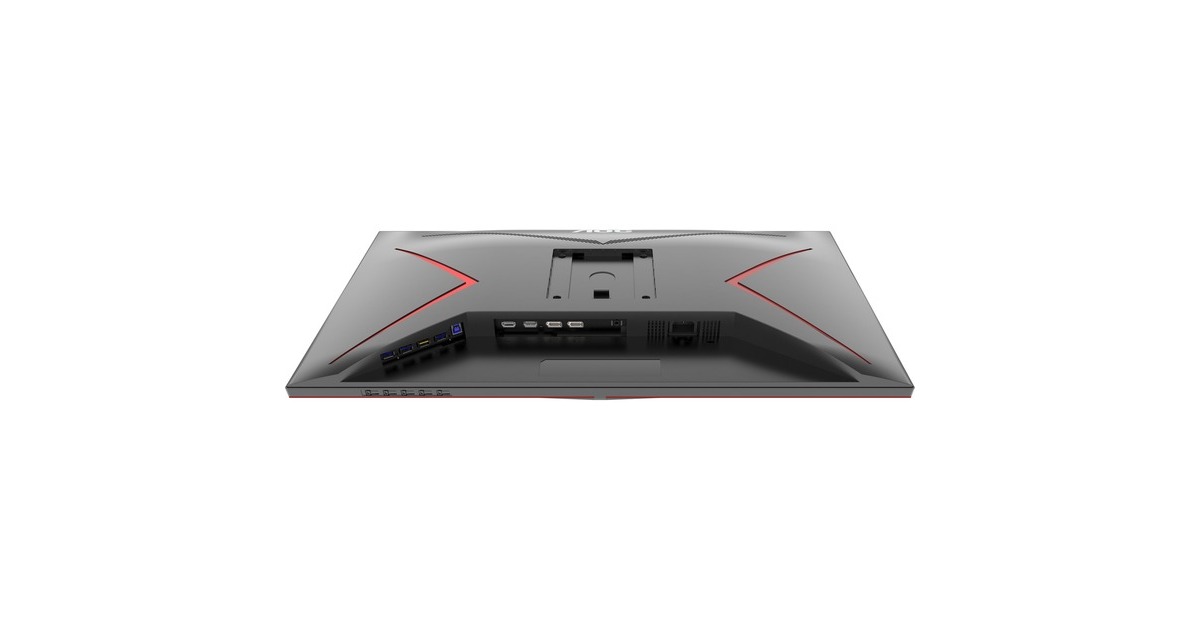 AOC U28G2XU2/BK 28" 4K UHD gaming monitor Zwart/rood, 2x HDMI, 2x ...