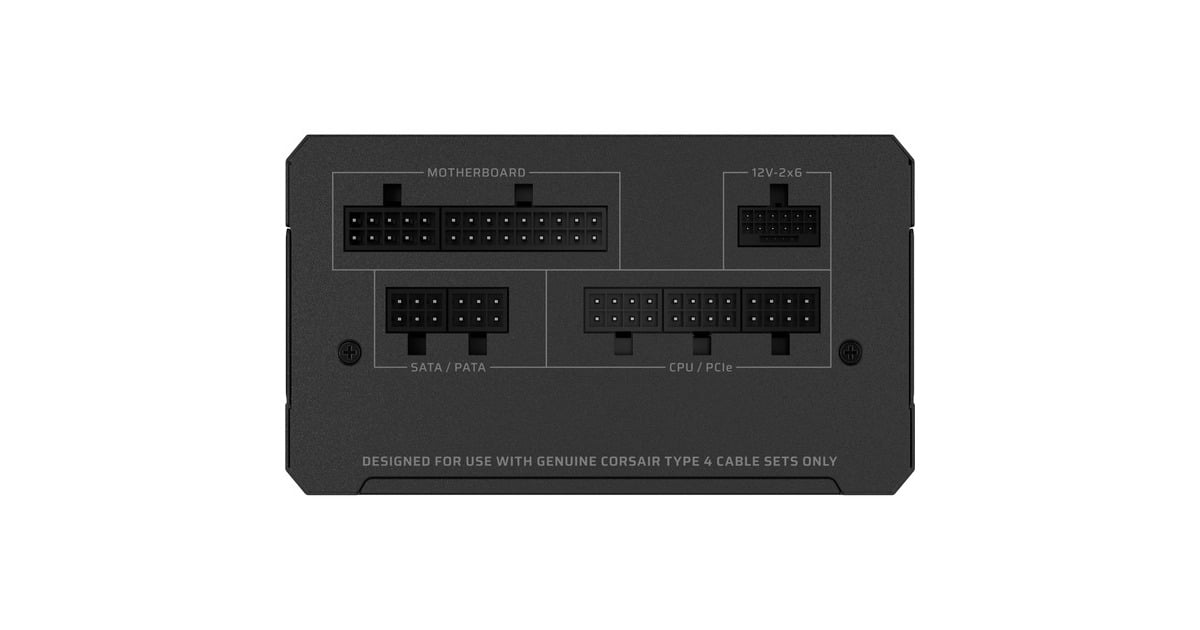 Corsair RM750e (2025) modulaire 750 watt voeding Zwart, 1x 12V-2x6, 1x PCIe