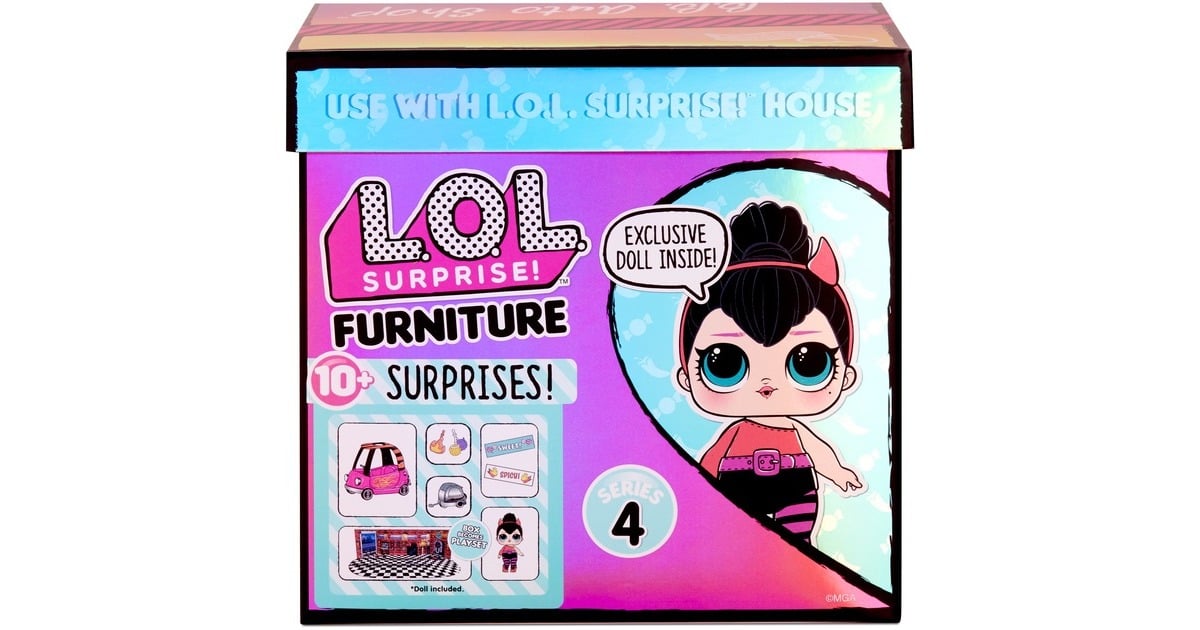 MGA Entertainment Surprise! Furniture with Doll BB Auto