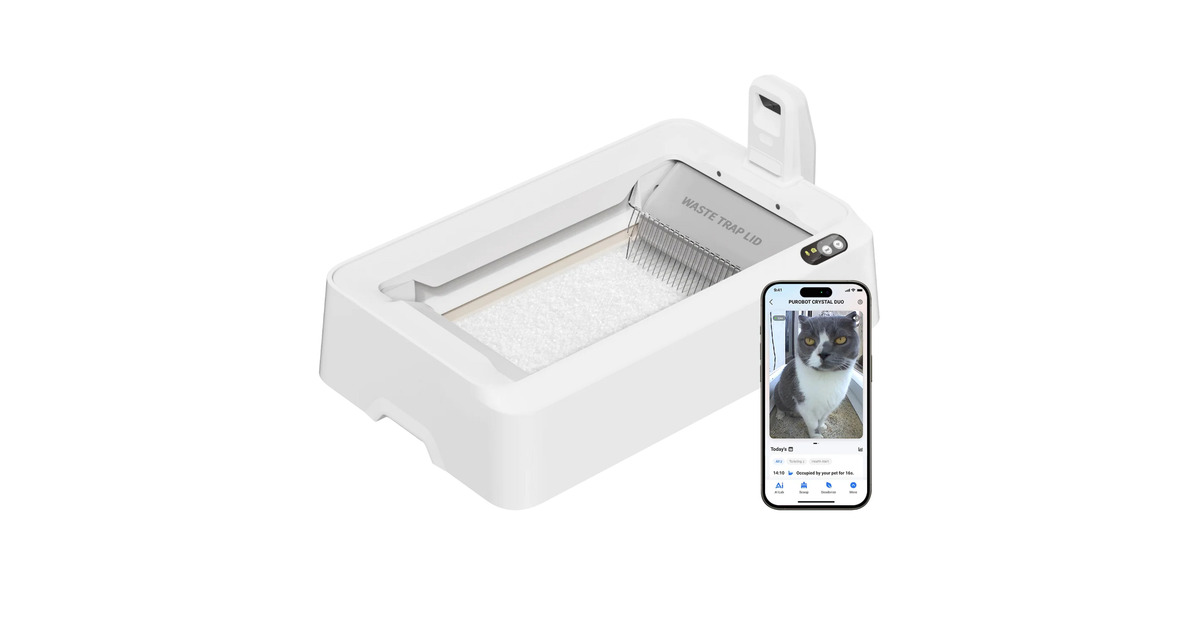 PETKIT Set voor Kristalheldere Kattenbakvulling, voor PUROBOT CRYSTAL