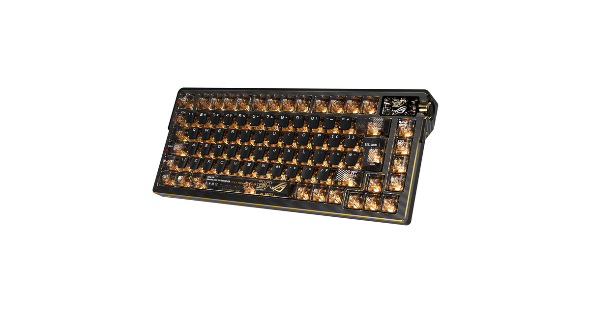 ASUS ROG Azoth Extreme Edition 20 Gaming Keyboard Zwart, US lay