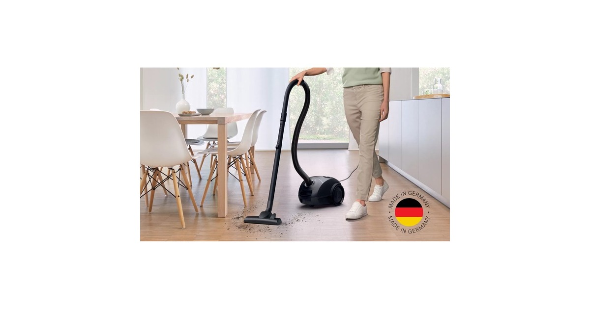 Bosch Home Serie 2 Stofzuiger met zak BGBS2BA1P Zwart