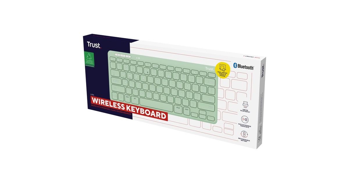 Trust Draadloos Toetsenbord kopen? ✔️ Vergelijk aanbiedingen