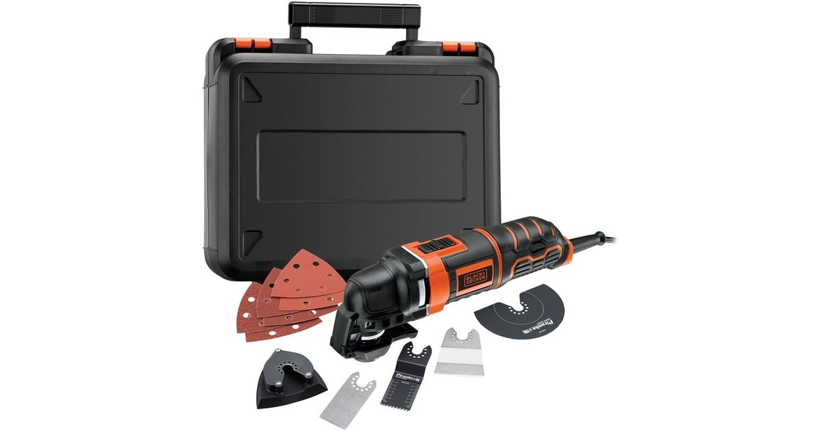 BLACK+DECKER 300 W Oscillerende Multitool MT300KA-QS multifunctioneel ...