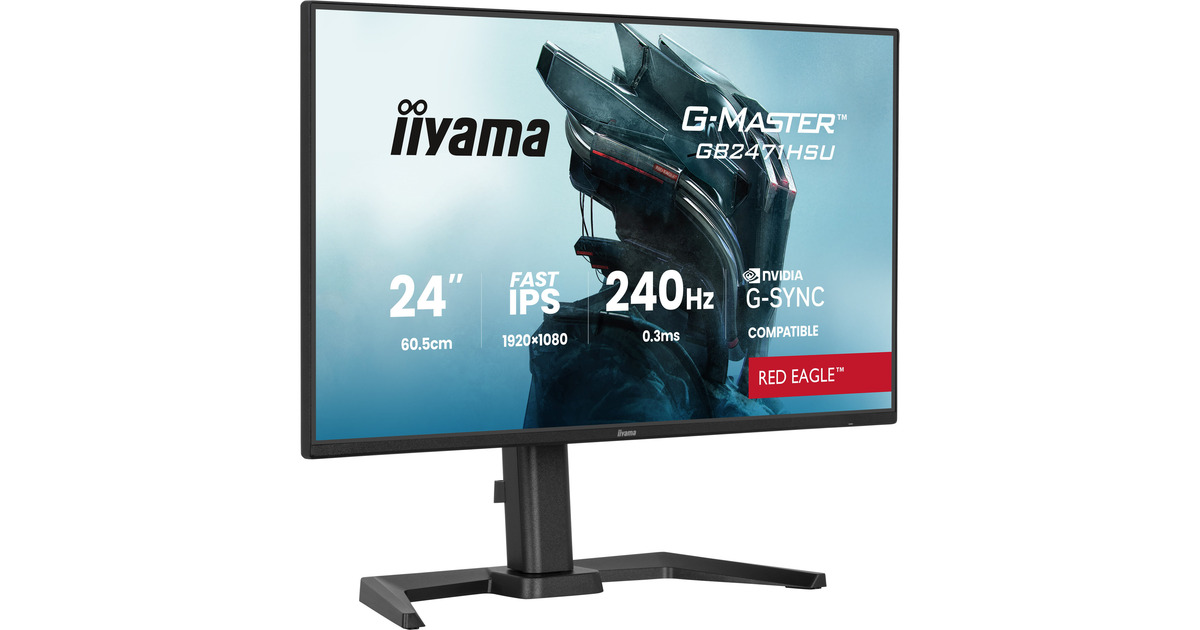 iiyama G-Master Red Eagle GB2471HSU-B1 23.8