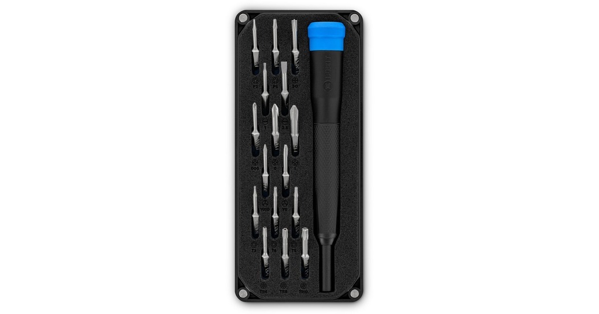iFixit Minnow Precision Bitset Zwart/blauw