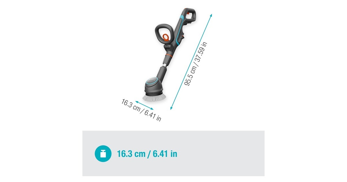 GARDENA Tellerbürste Soft für AquaBrush - Schweiz GARDENA Tellerbürste Soft für AquaBrush - Schweiz