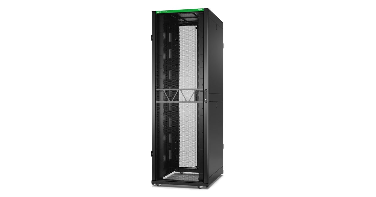 APC NetShelter SX Gen 2 AR3157B2, 48U server rack Zwart/groen, 75(b) x ...