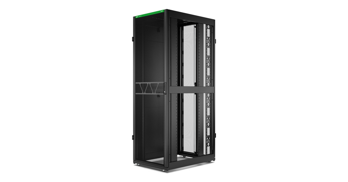APC NetShelter SX Gen 2 AR3157B2, 48U server rack Zwart/groen, 75(b) x ...
