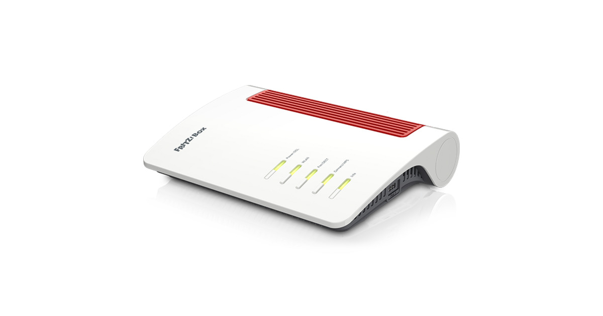 FRITZ! Box 7682 Edition International router Wit/rood