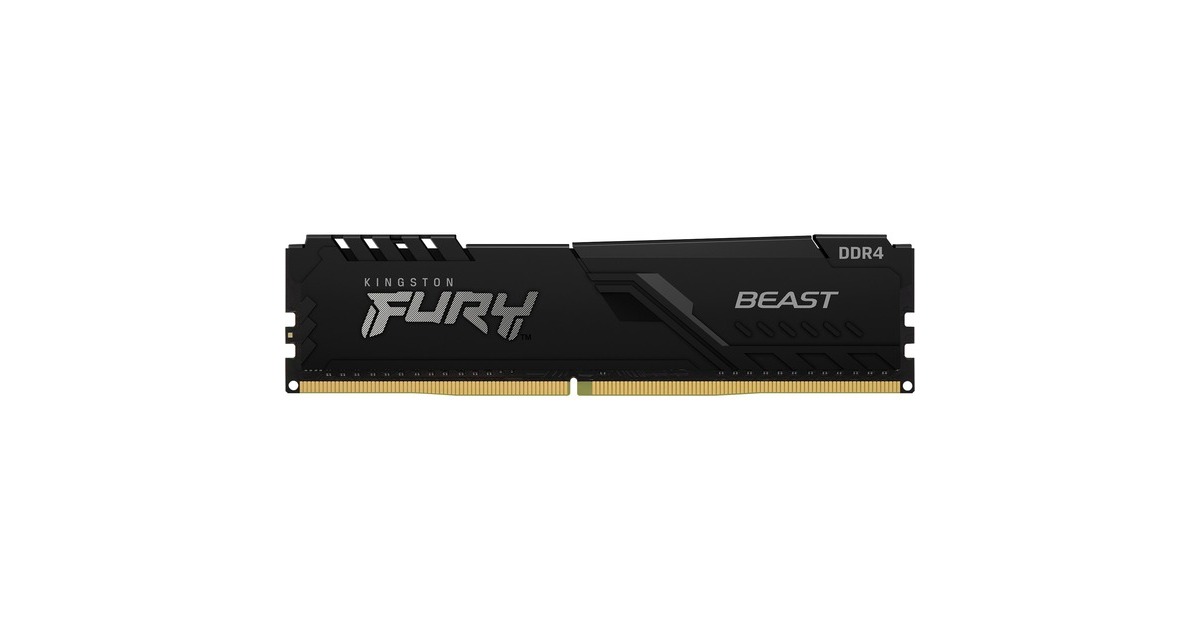 Kingston FURY Beast 8 GB DDR4-3200 (1x 8 GB) werkgeheugen Zwart