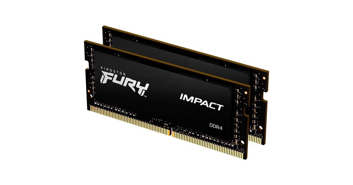 Kingston FURY Impact 32 GB DDR4-3200 (2x 16 GB) laptopgeheugen