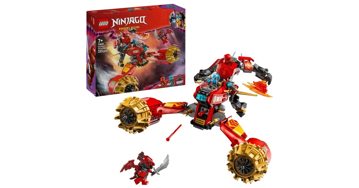 LEGO Ninjago - Kai's mechastormvoertuig Constructiespeelgoed 71830