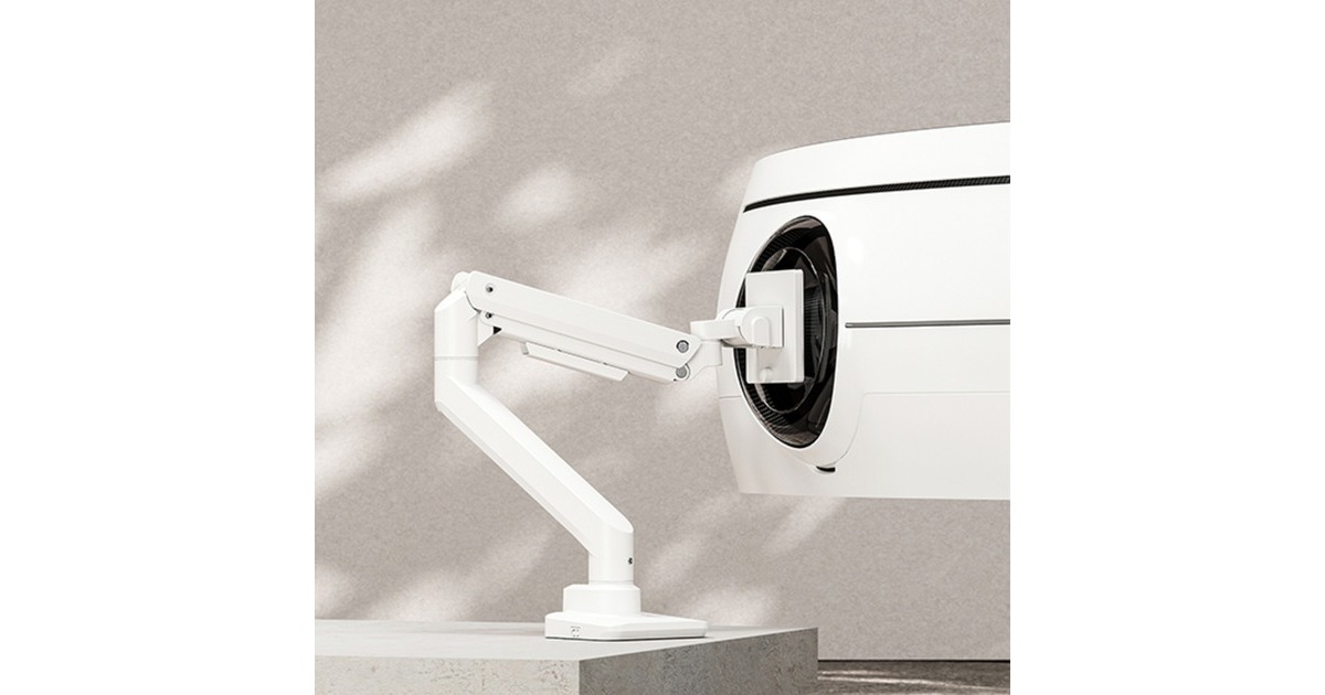Monitorarm Galaxy voor 1 Monitor Schuin met Gasveer - K4ALL