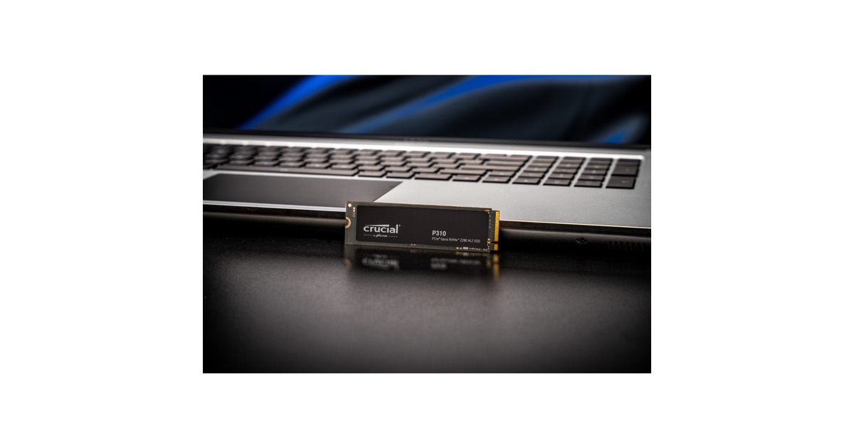 Crucial P310 2 TB SSD Zwart, CT2000P310SSD8, PCIe Gen 4.0 x4, NVMe 2.0