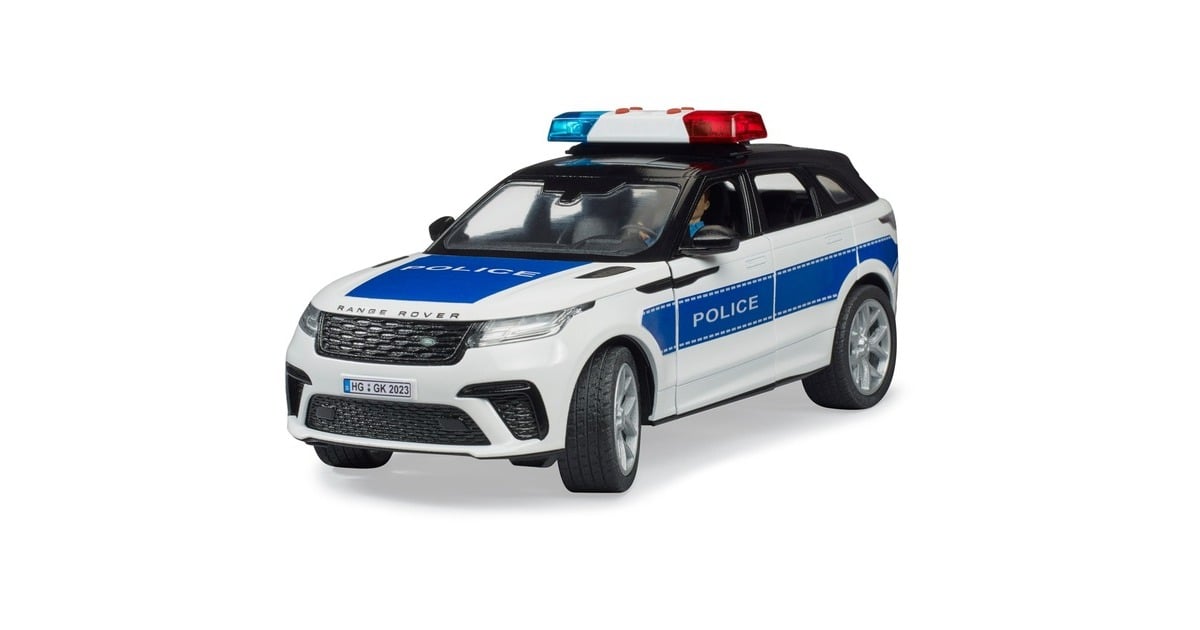 bruder Range Rover Velar politievoertuig met politieagent en licht
