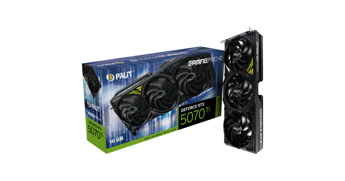 GamingPro-S RTX5070Ti 【電源付き】Palit Amazon Palit | GamingPro-S。 Ti 5070 RTX GeForce Palit | グラフィックボード・グラボ・ビデオカード