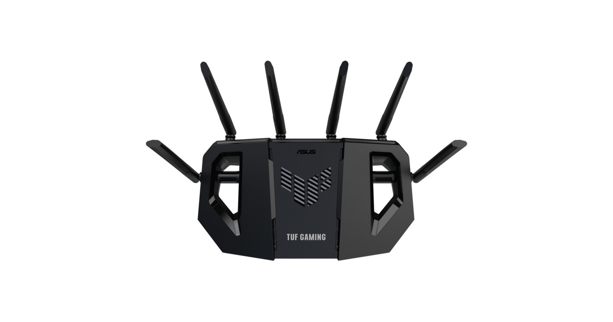 ASUS TUF Gaming BE6500 router Zwart, AiMesh