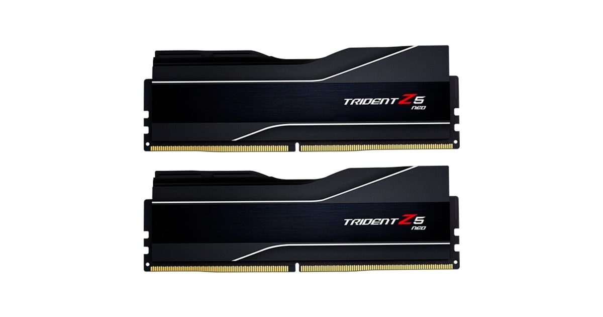 G.Skill DDR5 32GB 6000（16GB✕2） G.Skill Trident Z5 NEO 32 GB DDR5-6000 (2x 16 GB) werkgeheugen