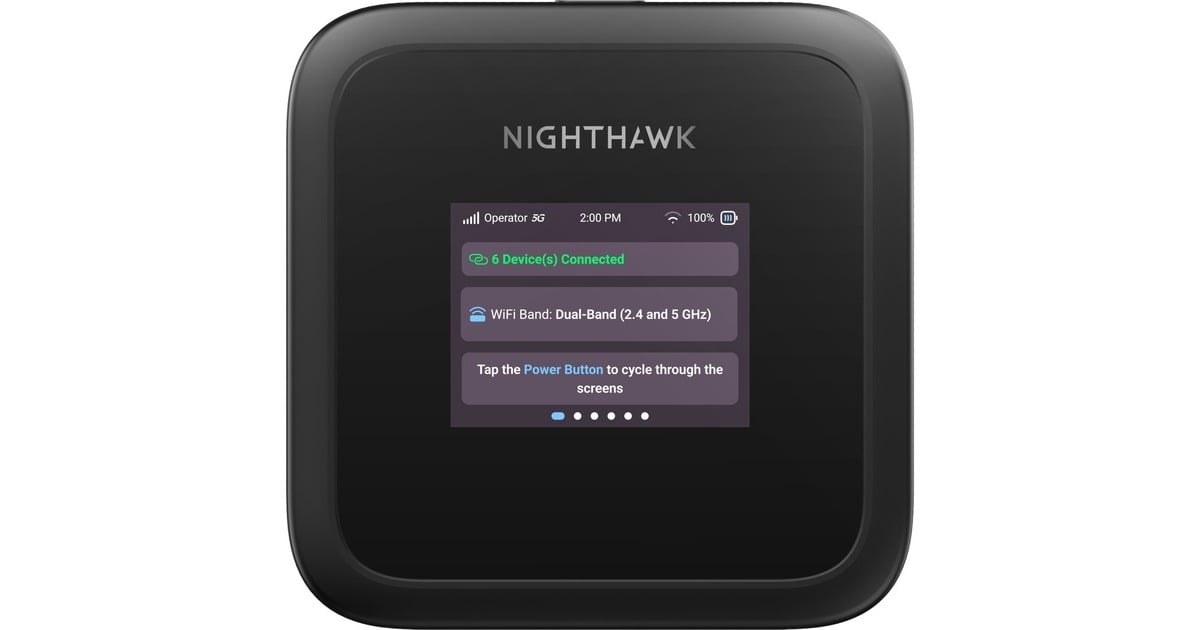 Netgear Wlan Router NETGEAR Nighthawk M3 WiFi 6 wlan lte router Zwart