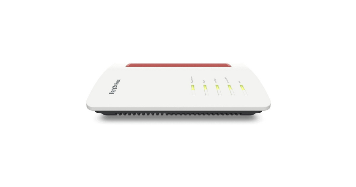 FRITZ! Box 4690 Edition International router Wit/rood