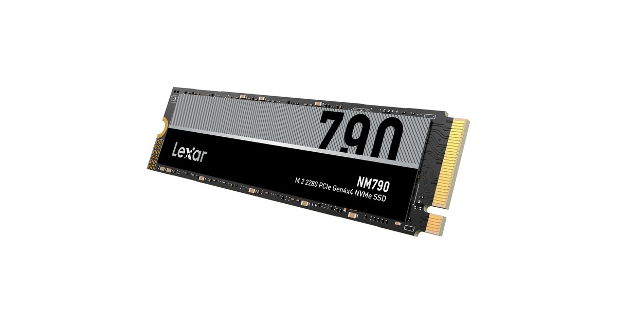 内蔵型SSD Lexar NM790 1TB NVMe SSD Lexar 1TB NM790 SSD - Blazing-Fast PCIe Gen4 Performance