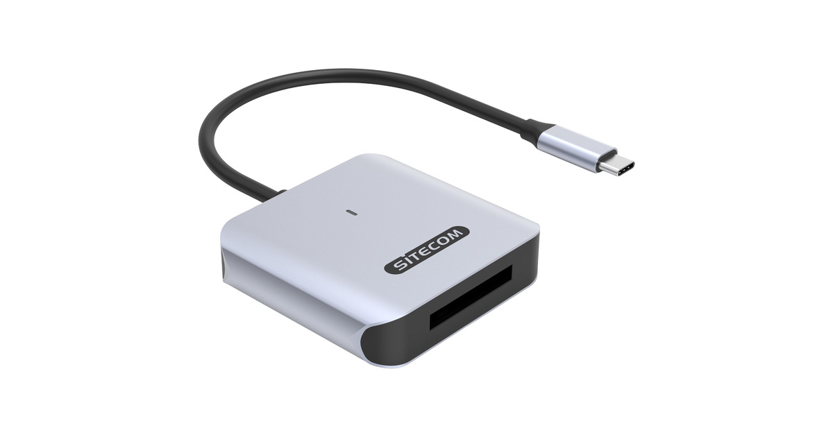 Integral Memory INCRCF USB 2.0 Compact Flash kaartlezer wit
