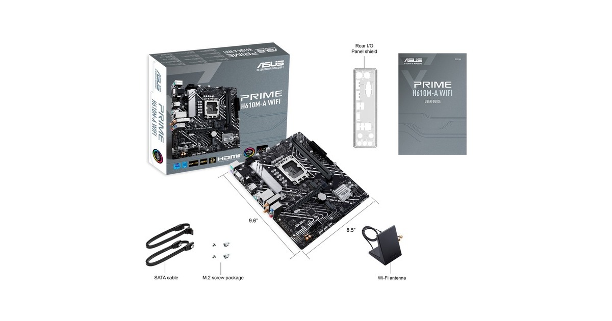 Intel ASUS PRIME B860M-A WIFI - bekijk moederbord assortiment