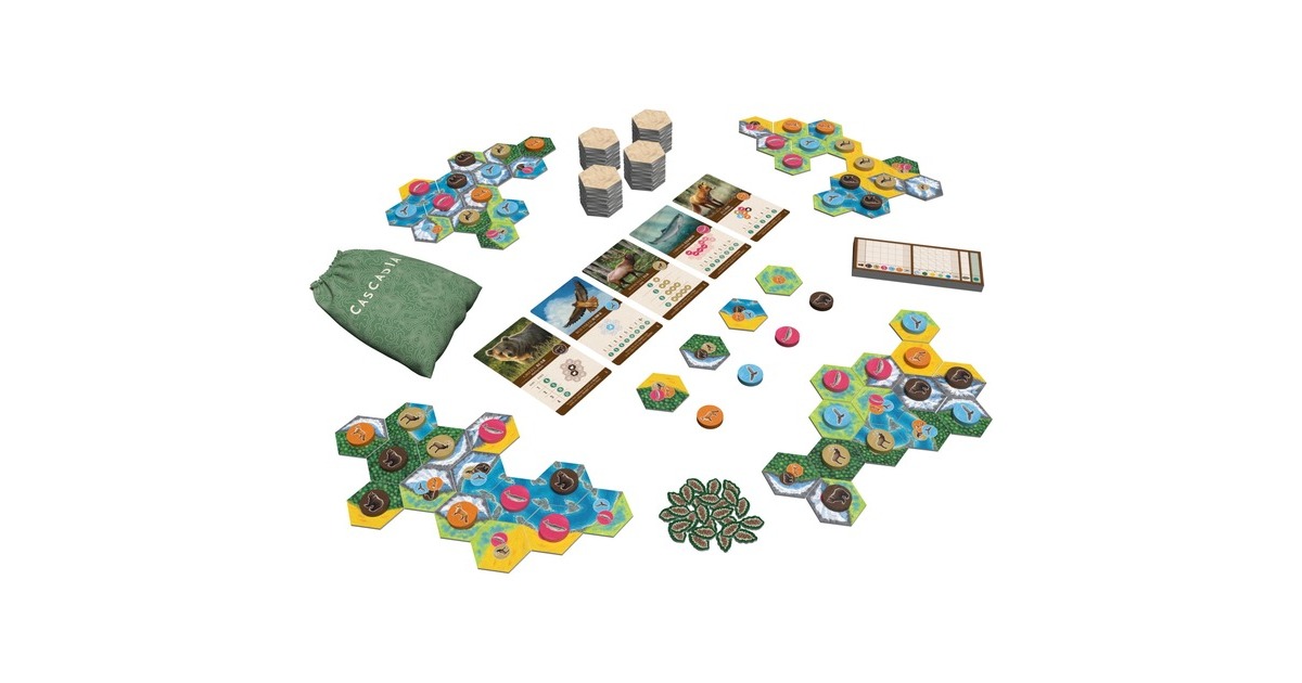 White Goblin Games Cascadia Bordspel Nederlands, 1 - 4 spelers, 45 ...
