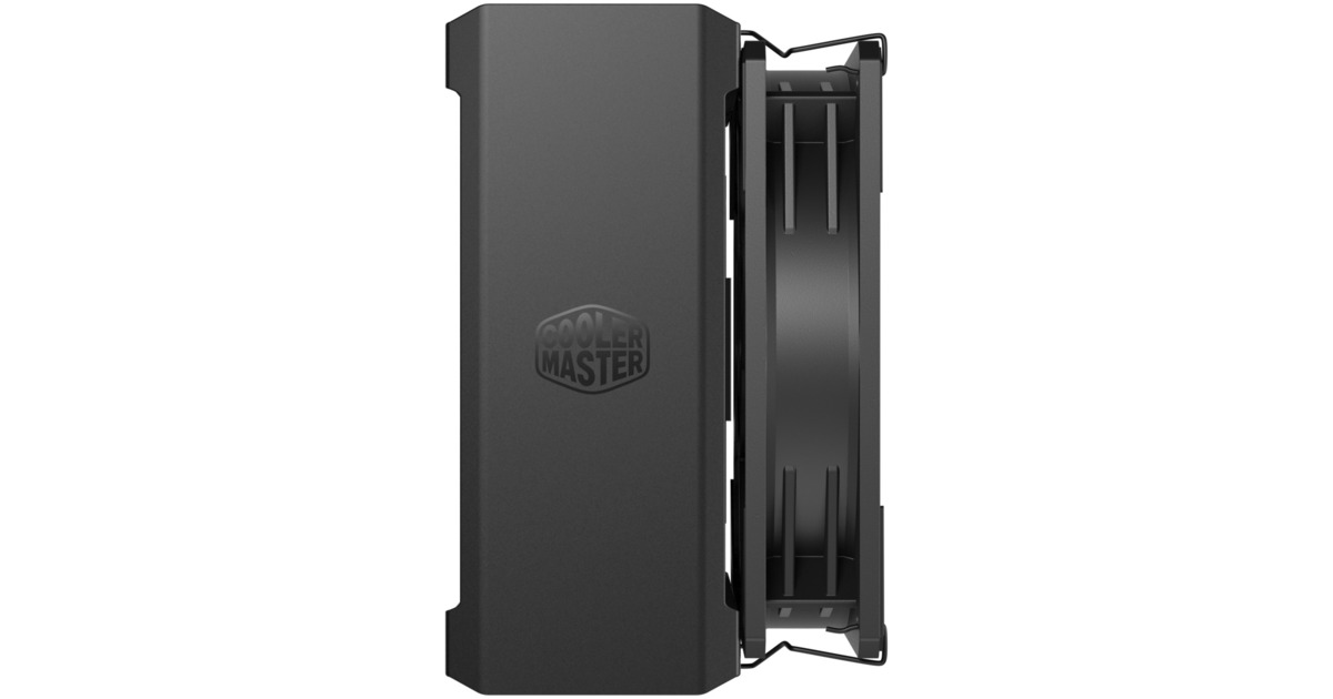 Cooler Master V4 Alpha 3DHP Black CPU-koeler Zwart