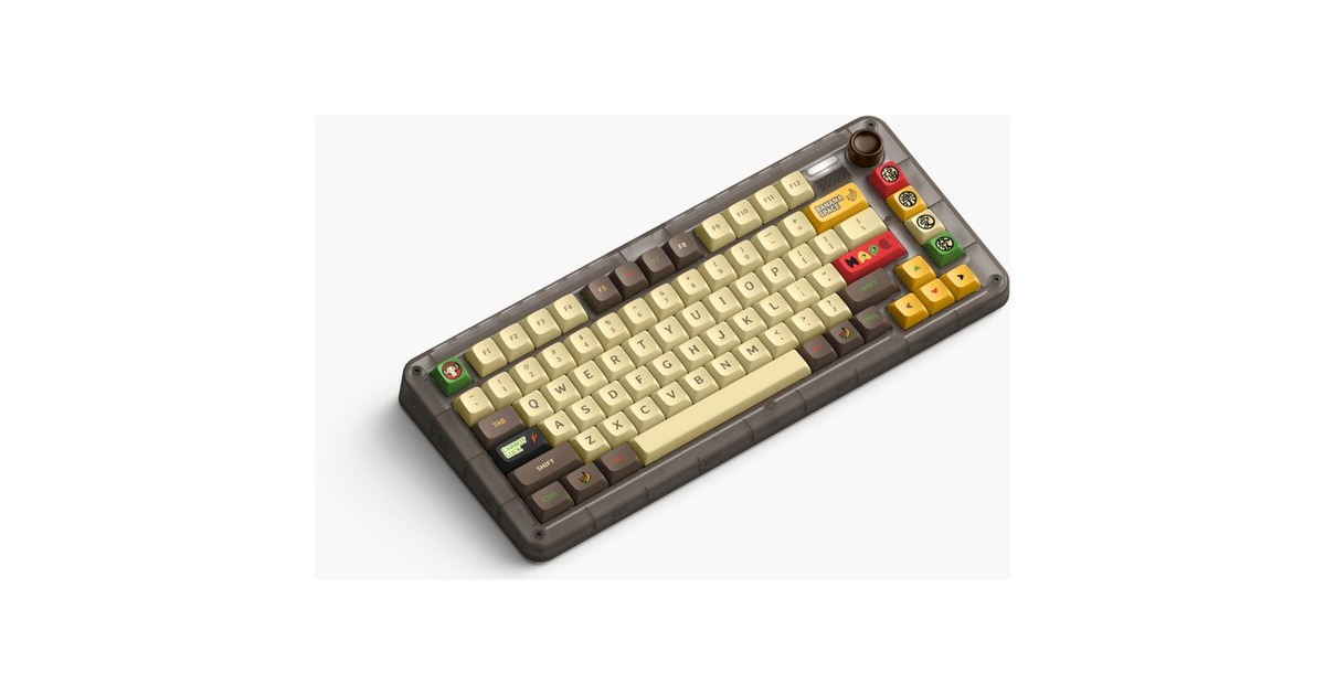 ♡HAPPY IQUNIX ZX75 Happy Ape Wireless Mechanical Keyboard|TKL