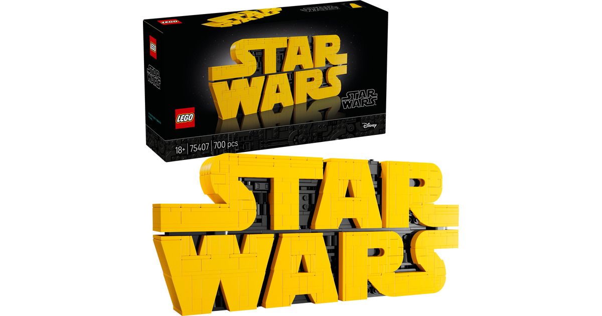 LEGO Star Wars - Star Wars logo Constructiespeelgoed 75407