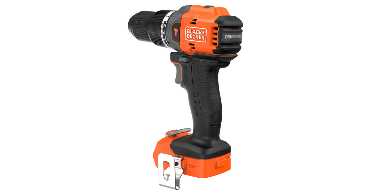 BLACK+DECKER 18V Brushless accuschroefklopboormachine