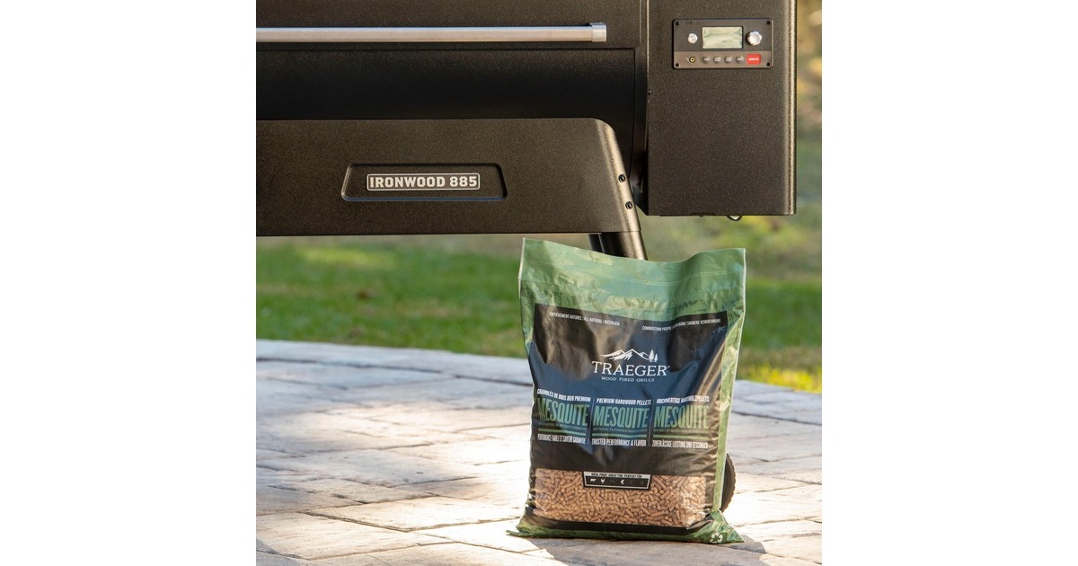 Traeger Pellets van hardhout Mesquite brandstof 9 kg