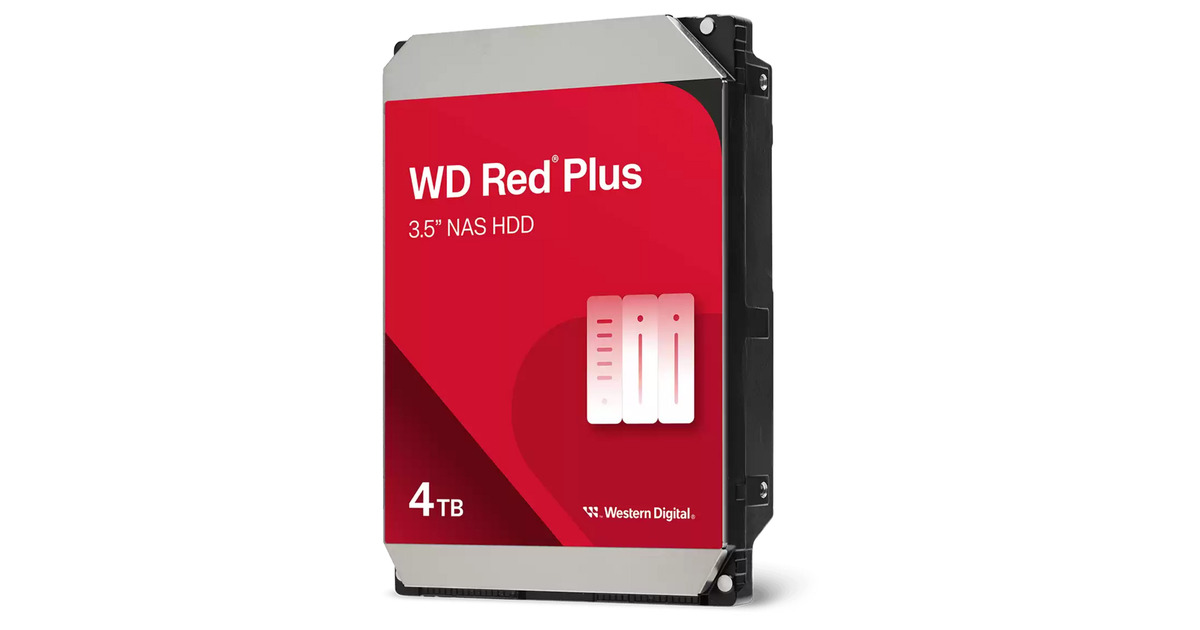 UGREEN DXP2800 incl. 2x WD Red Plus 4 TB harde schijf nas Grijs, 2