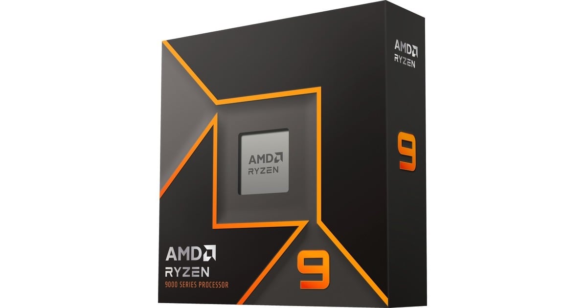 AMD Ryzen 9 9900X, 4,4 GHz (5,6 GHz Turbo Boost) socket AM5