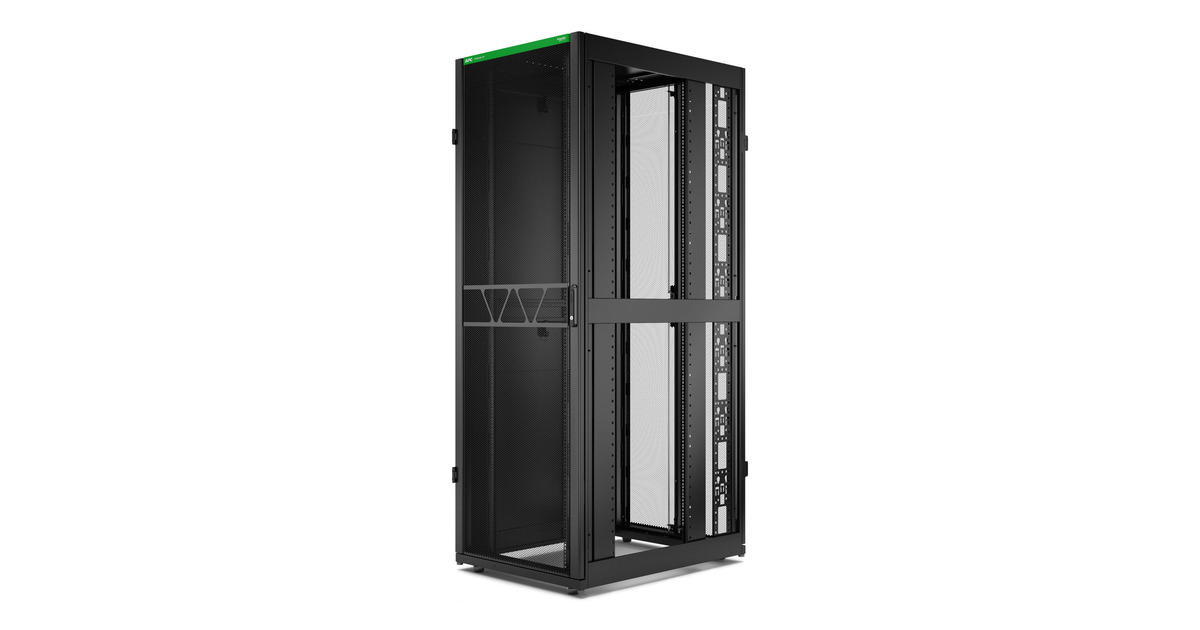 APC NetShelter SX Gen 2 AR3187B2, 48U server rack Zwart/groen, 80(b) x ...