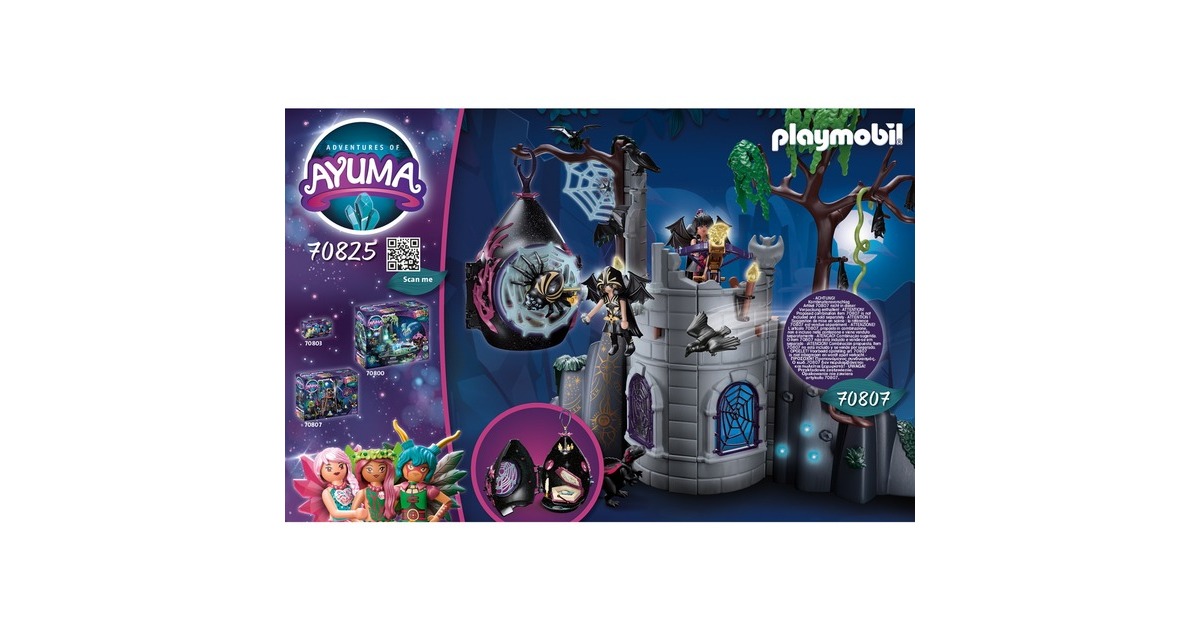 Playmobil Ayuma 70807 Bat Fairies Ruine Angebot bei Vedes