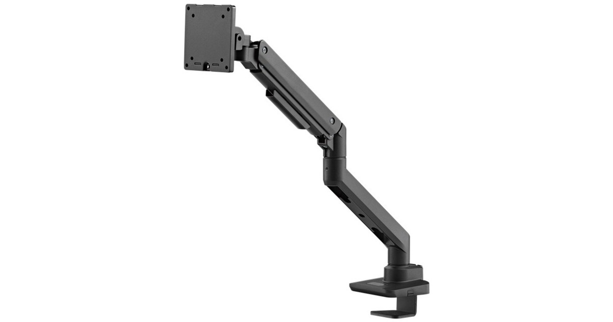 Laptophouder - Tot 15,6 inch - Pro - Monteren op Bureaubeugel - Tot 4,5kg - Zwart