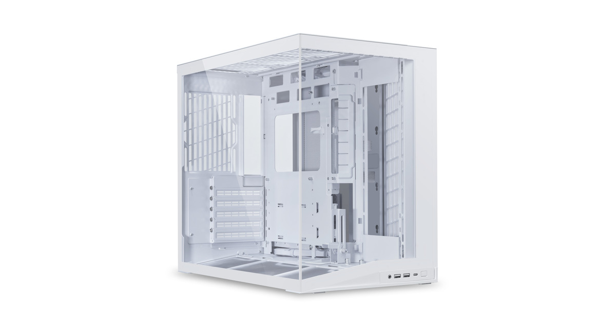 Lian Li O11 Dynamic Mini V2 mini tower behuizing Wit | 2x USB-A