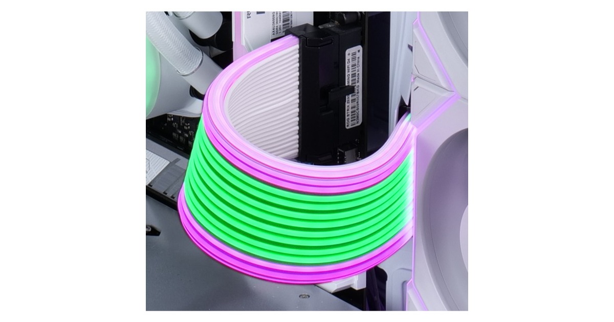 Lian Li Strimer Wireless PW24-1W - 24-pin RGB verlengkabel 0,26