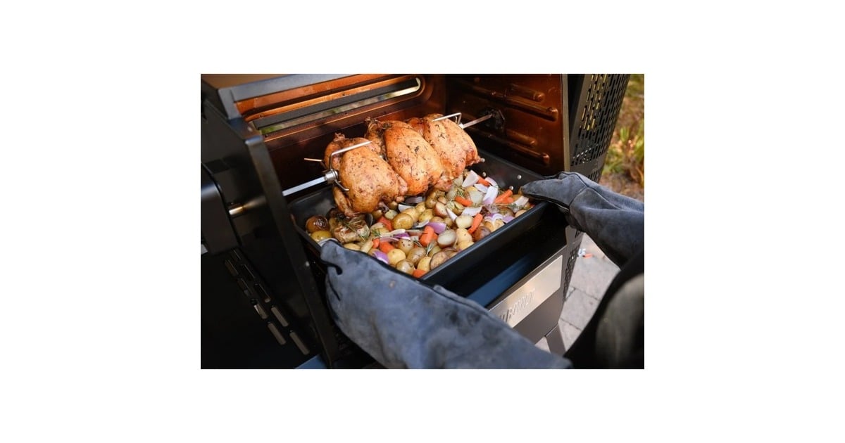 Masterbuilt Gravity Series Rotisserie Kit Roestvrij staal/zwart