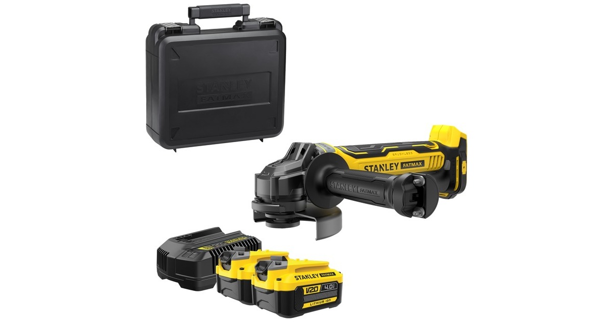 Stanley FatMax accu haakse slijper SFMCG400B-XJ 18V excl. accu