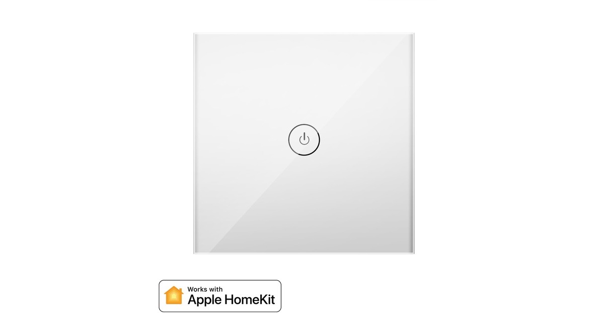 Meross MSS510 Smart WiFi Wall Switch schakelaar Wit