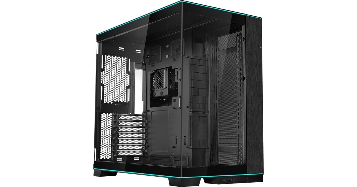 Lian Li O11 Dynamic EVO RGB midi tower behuizing Zwart | 2x USB-A
