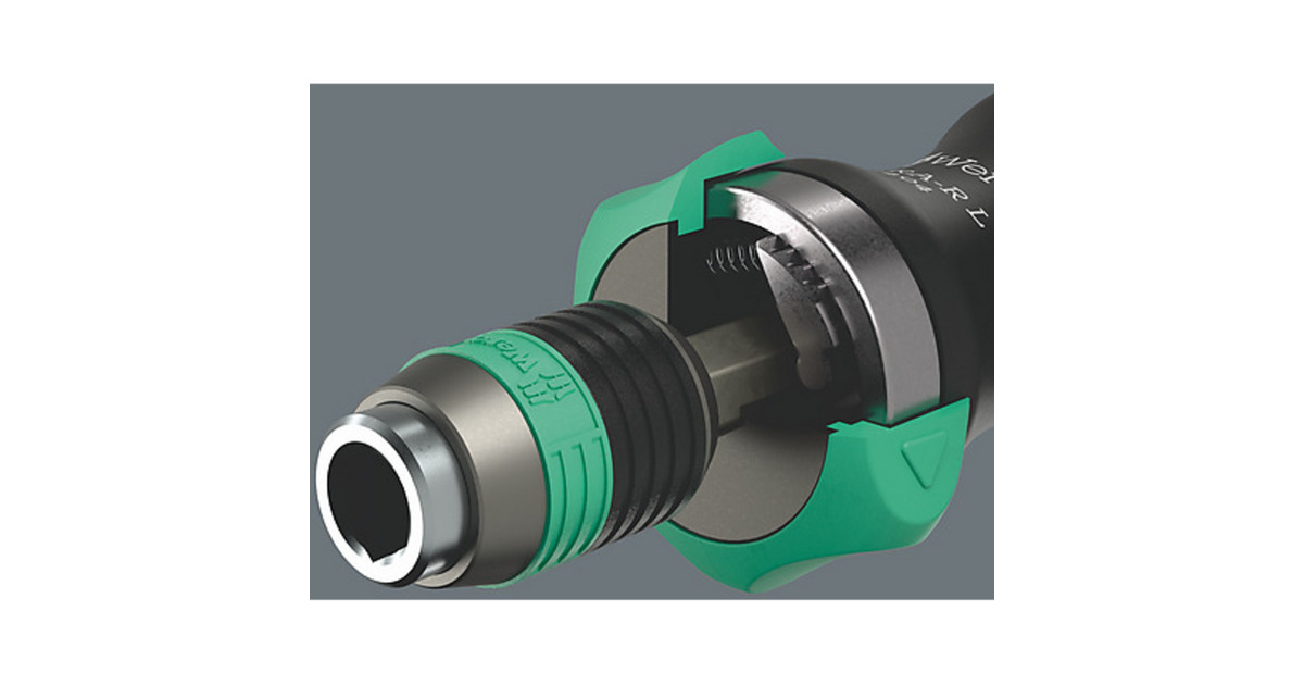 WERA Ratelhandhouder 838 RA R, 1/4 05051493001 4013288229748