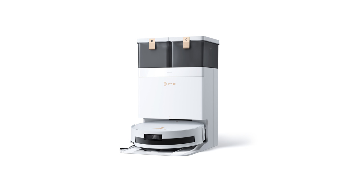 Ecovacs Deebot T50 max pro omni robotstofzuiger Wit, 18500 Pa