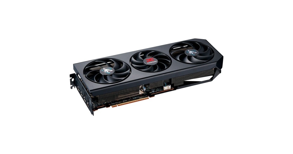 PowerColor Radeon RX 9070 XT Hellhound 16GB OC grafische kaart