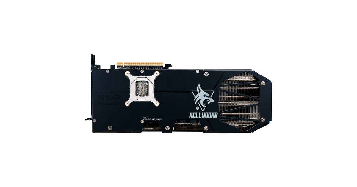 PowerColor Radeon RX 9070 XT Hellhound 16GB OC grafische kaart